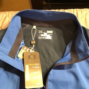 NWT Under Armour YOUTH Large 1/4 zip pullover Golf